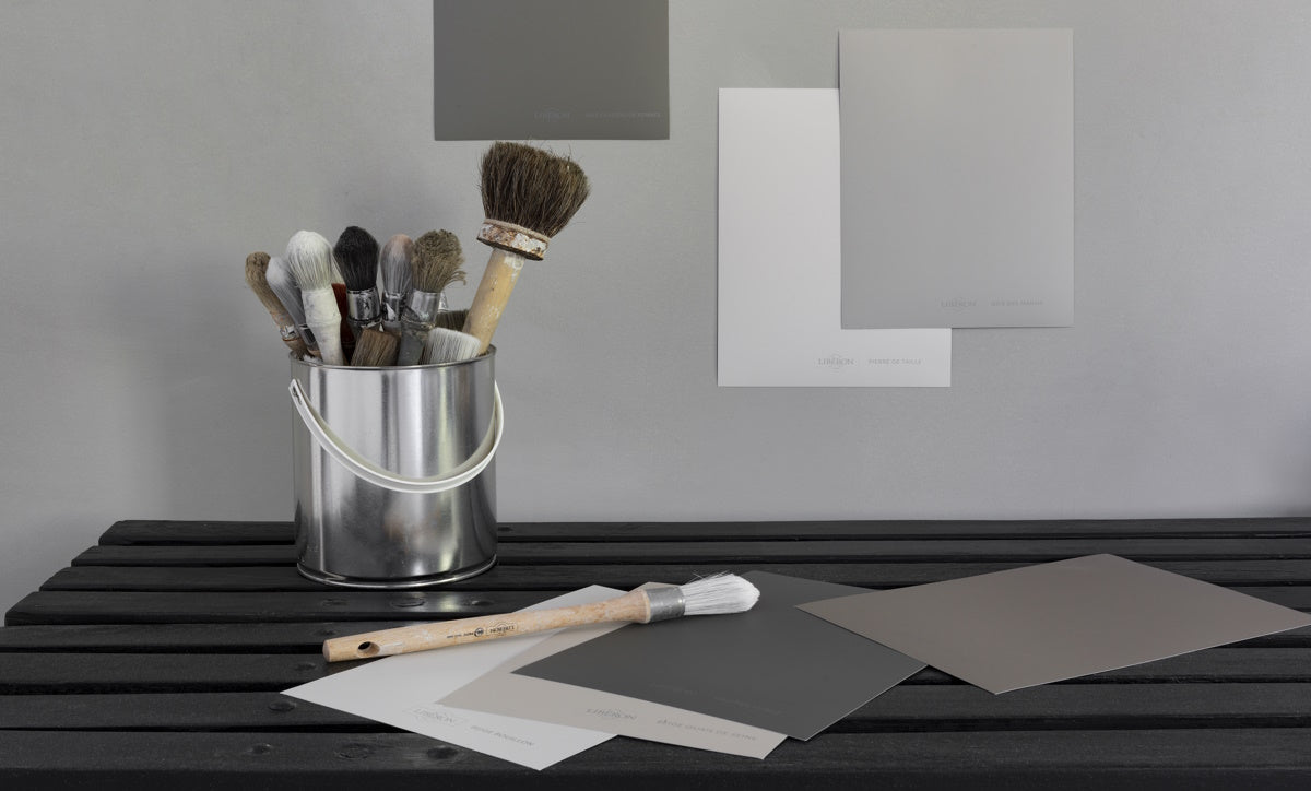 Echantillons A4 - VELOURS DE PEINTURE  ® - GRIS ET NOIRS