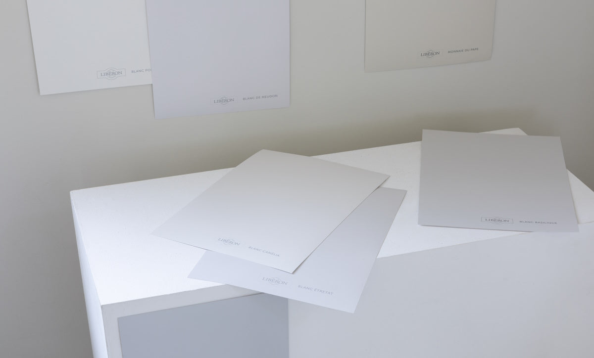 Les Cartes Echantillons A4 - BLANCS