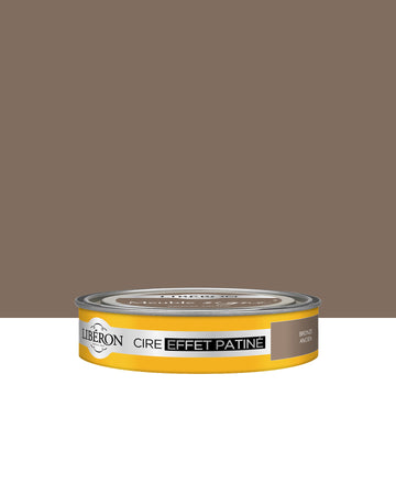 Pot de cire Libéron Effet Patiné, teinte Bronze Ancien