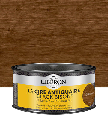 Pot de cire Libéron La Cire Antiquaire, teinte Châtaignier