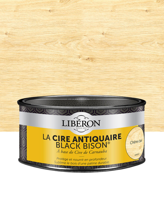 Pot de cire Libéron La Cire Antiquaire, teinte Chêne clair