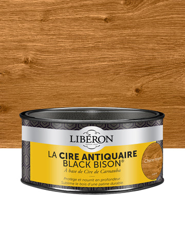 Pot de cire Libéron La Cire Antiquaire, teinte Chêne moyen