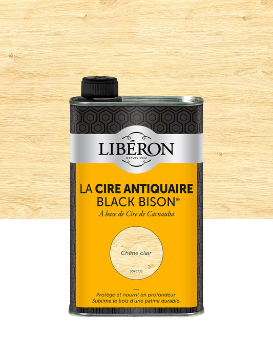 Pot de cire Libéron La Cire Antiquaire, teinte Chêne clair