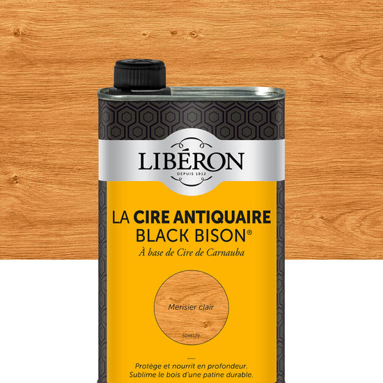 Pot de cire Libéron La Cire Antiquaire, teinte Merisier clair