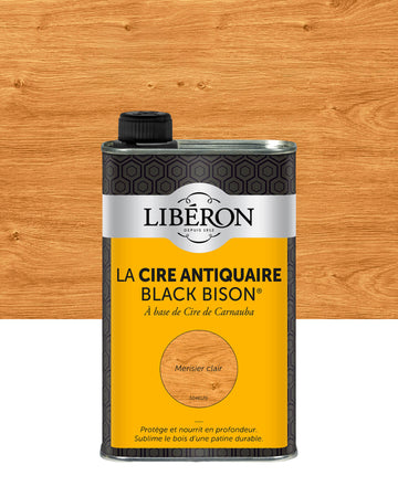 Pot de cire Libéron La Cire Antiquaire, teinte Merisier clair