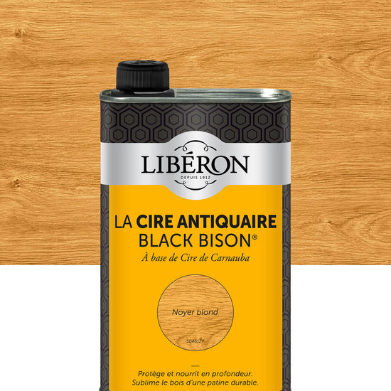 Pot de cire Libéron La Cire Antiquaire, teinte Noyer blond