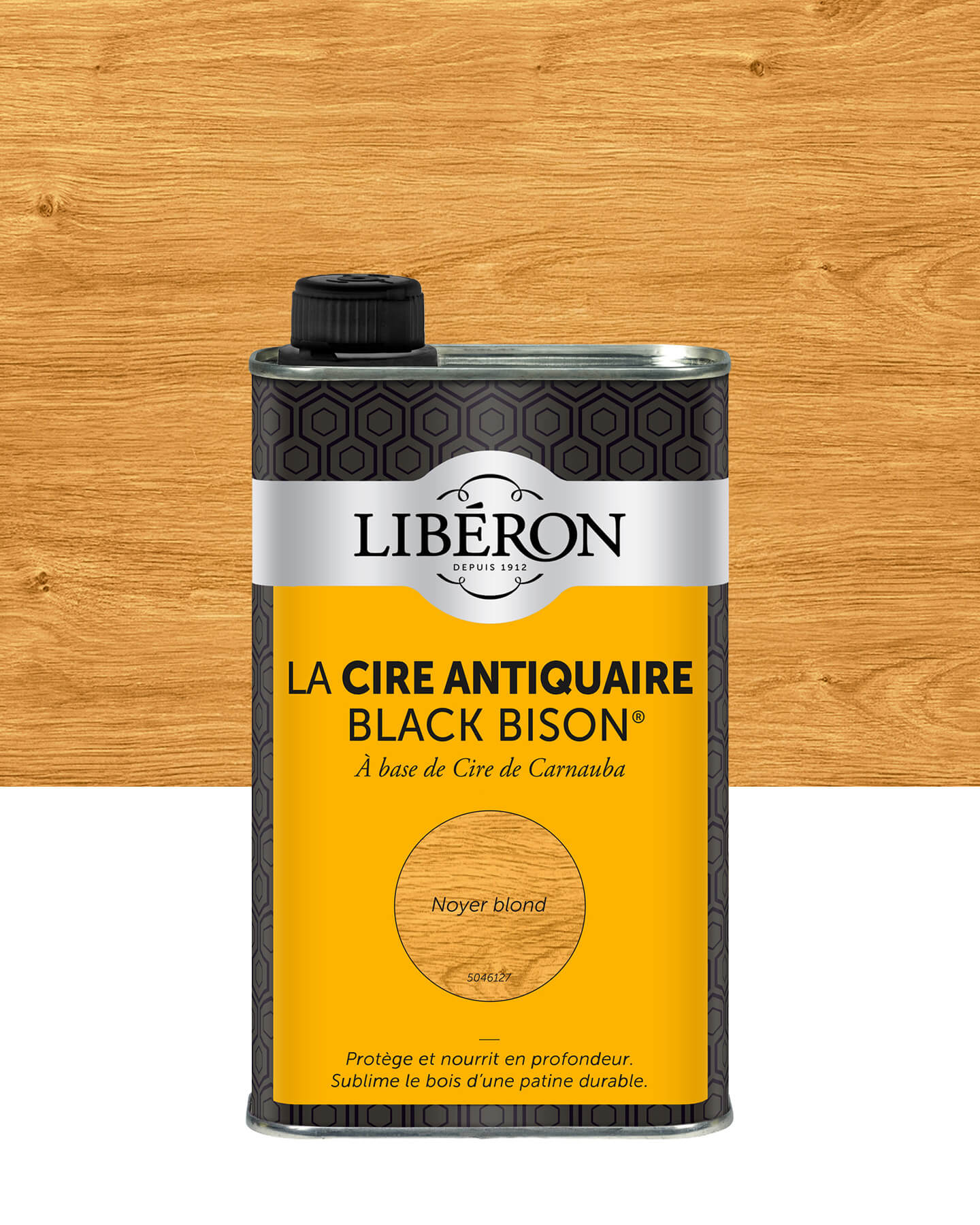 Pot de cire Libéron La Cire Antiquaire, teinte Noyer blond