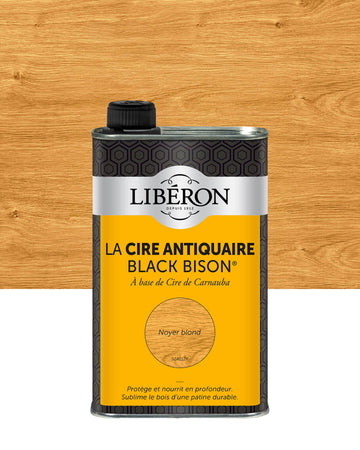Pot de cire Libéron La Cire Antiquaire, teinte Noyer blond