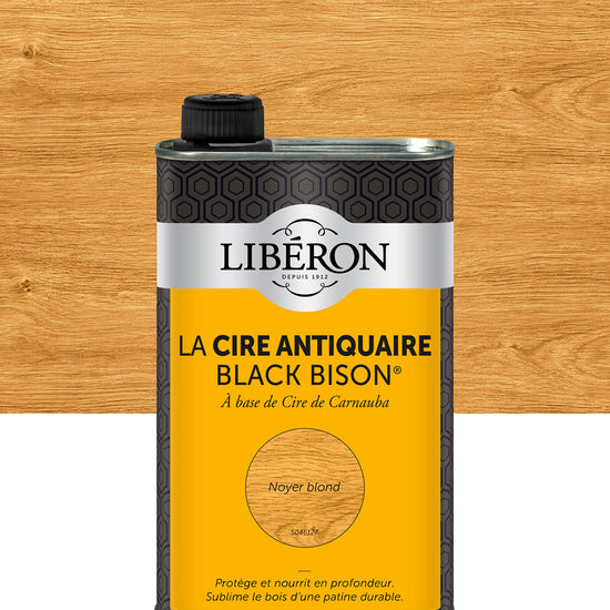 Pot de cire Libéron La Cire Antiquaire, teinte Noyer blond