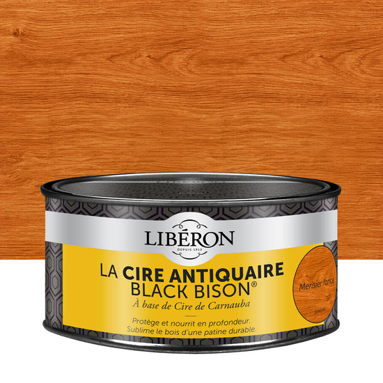 Pot de cire Libéron La Cire Antiquaire, teinte Merisier foncé