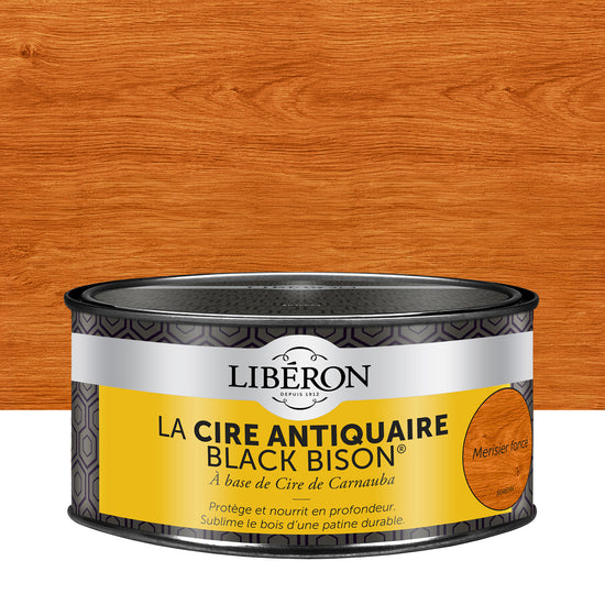 Pot de cire Libéron La Cire Antiquaire, teinte Merisier foncé