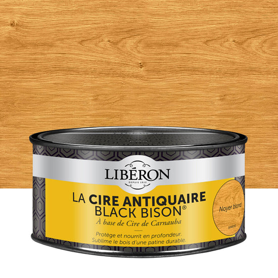 Pot de cire Libéron La Cire Antiquaire, teinte Noyer Blond