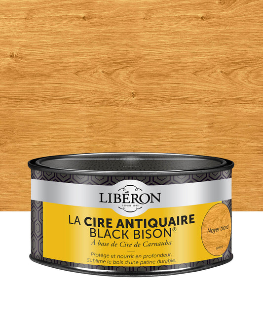 Pot de cire Libéron La Cire Antiquaire, teinte Noyer Blond