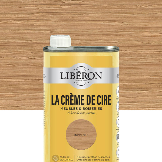 Pot de cire liquide Libéron La Crème de Cire, teinte Incolore