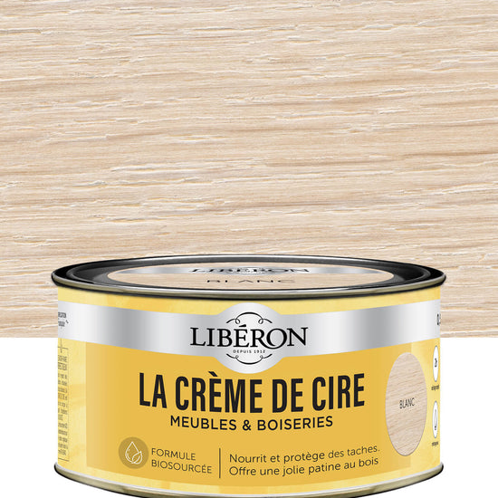 Pot de cire Libéron La Crème de Cire, teinte Blanc