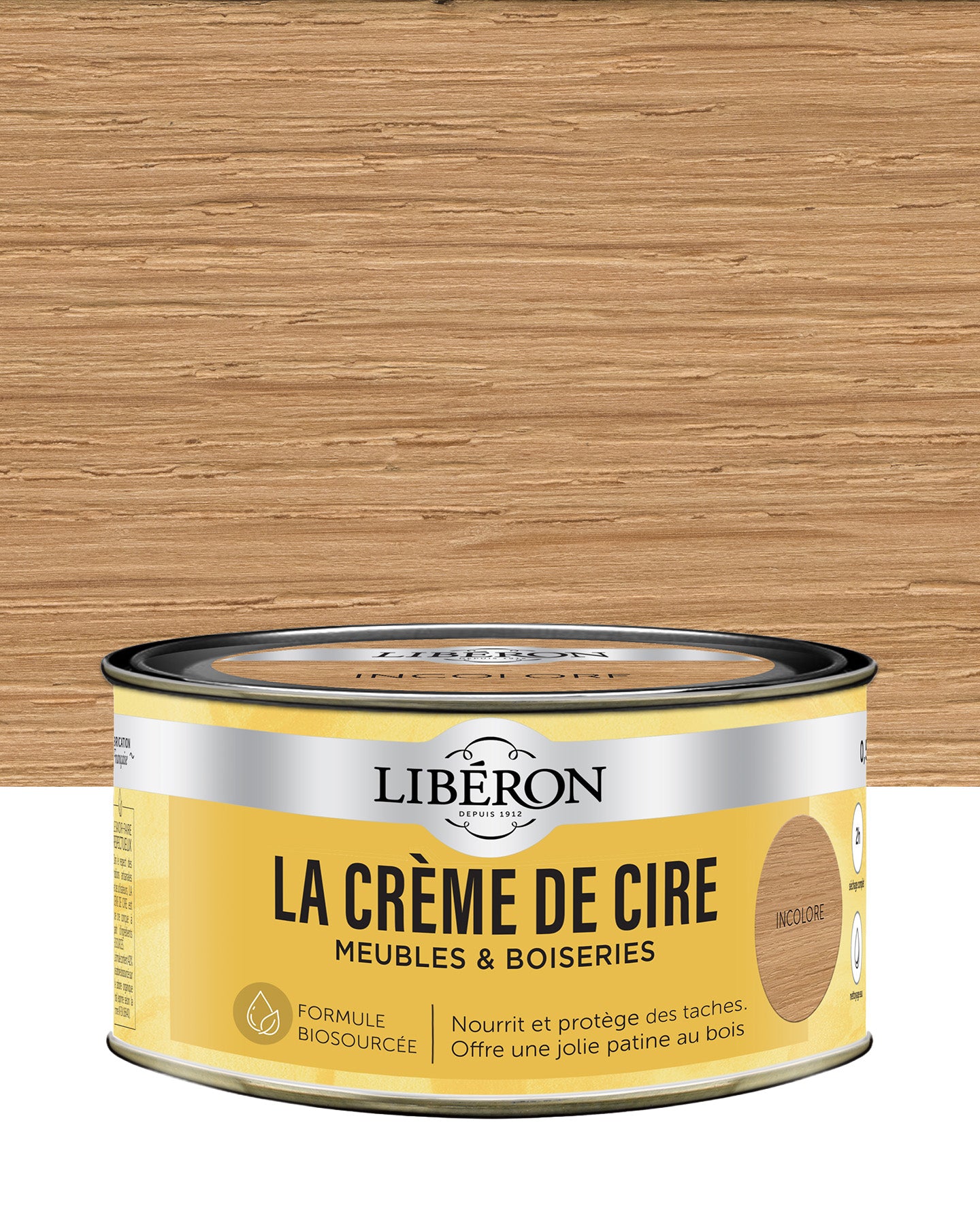Pot de cire Libéron La Crème de Cire, teinte Incolore