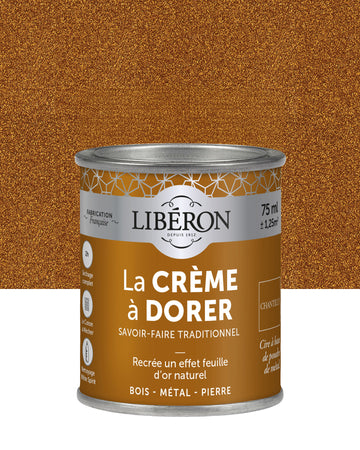 Pot de cire Libéron La Crème à Dorer, teinte Chantilly