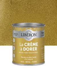 Pot de cire Libéron La Crème à Dorer, teinte Compiègne