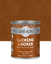 Pot de cire Libéron La Crème à Dorer, teinte Versailles