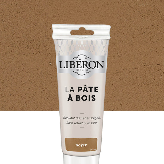 Pot de Pâte à Bois Libéron, teinte Noyer