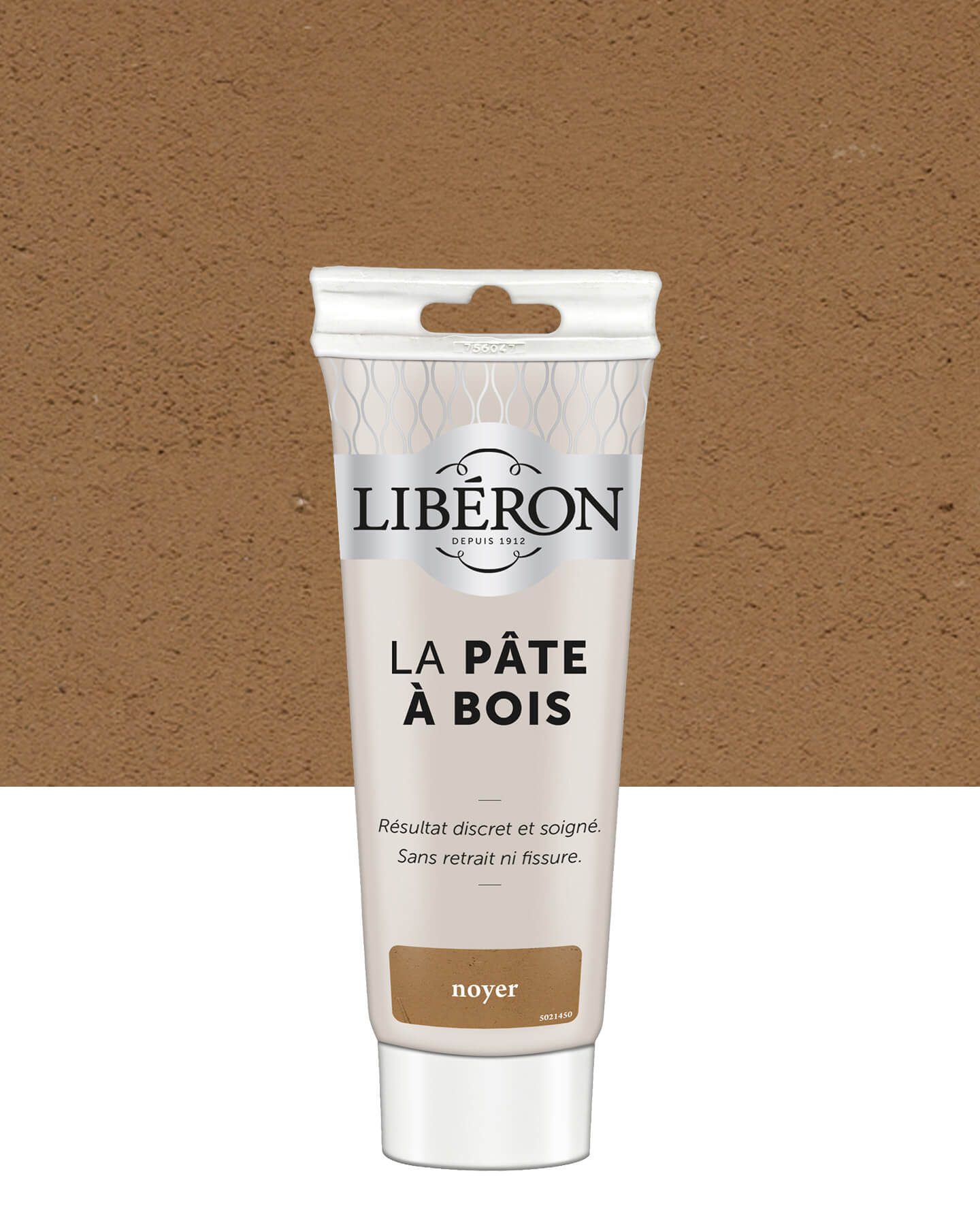 Pot de Pâte à Bois Libéron, teinte Noyer