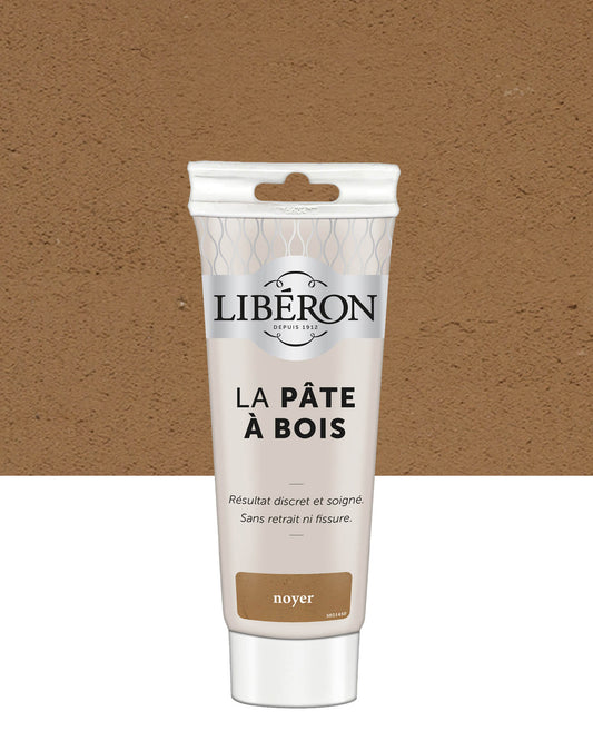 Pot de Pâte à Bois Libéron, teinte Noyer