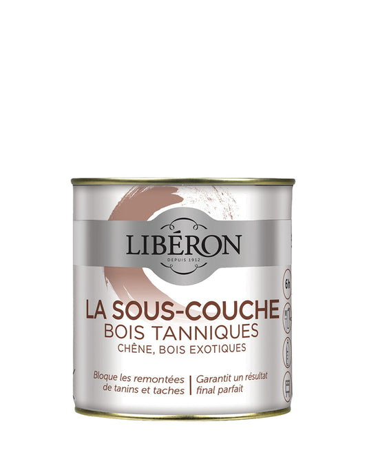 Pot de sous-couche bois Libéron La Sous-Couche Bois Tanniques, teinte Blanc