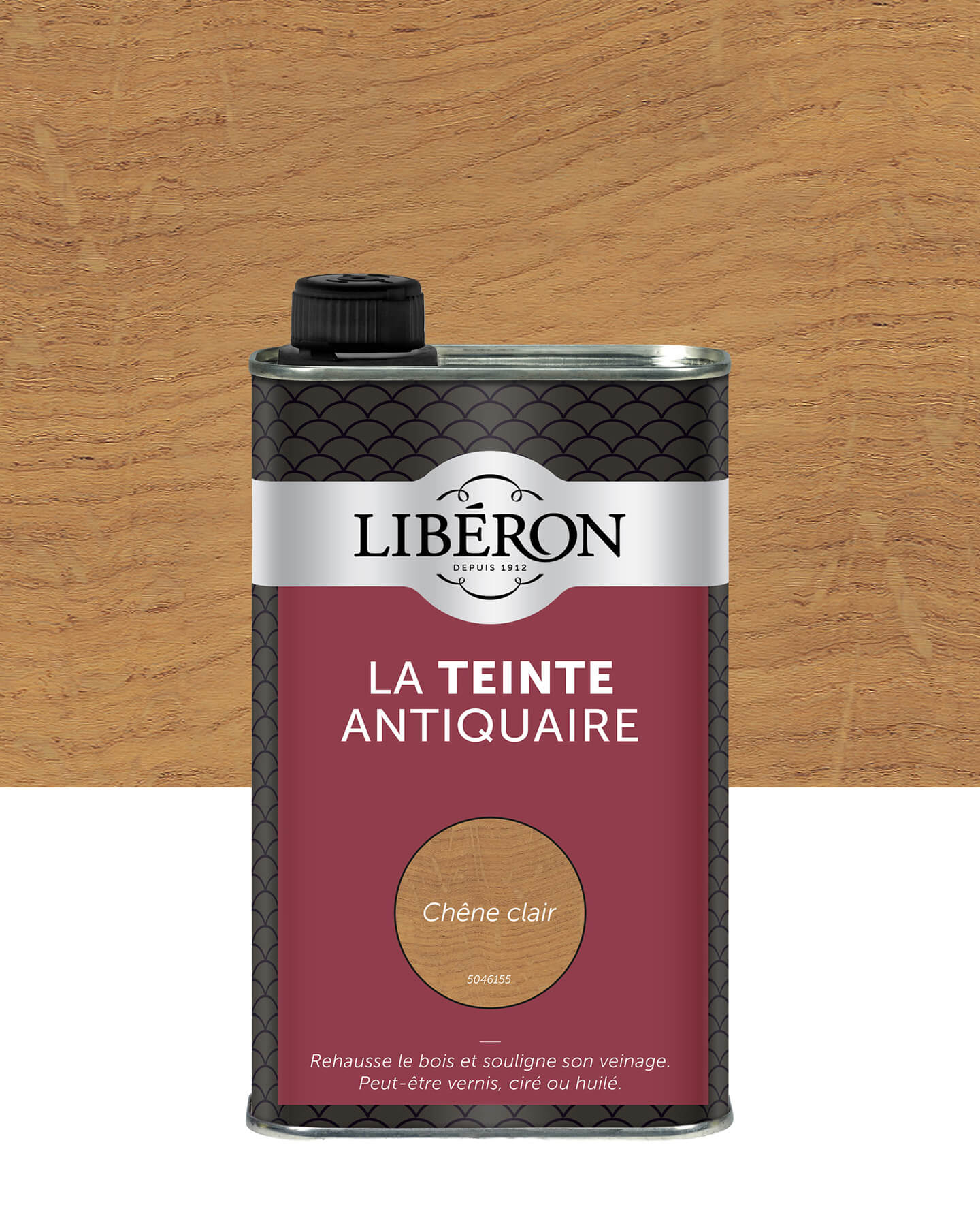 Pot de teinte Libéron La Teinte Antiquaire, teinte Chêne Clair