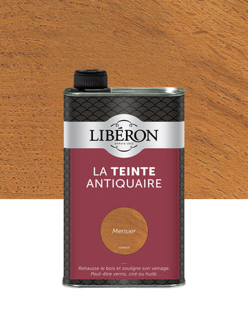 Pot de teinte Libéron La Teinte Antiquaire, teinte Merisier