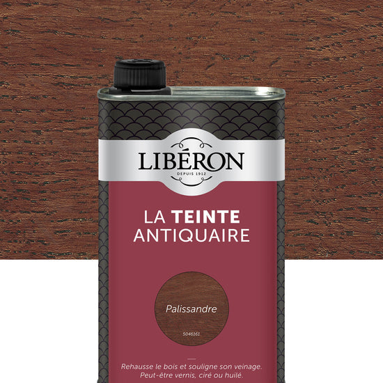 Pot de teinte Libéron La Teinte Antiquaire, teinte Palissandre