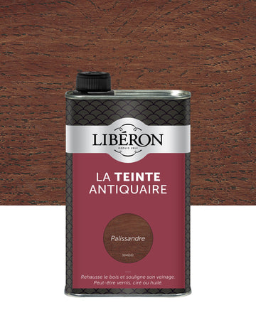 Pot de teinte Libéron La Teinte Antiquaire, teinte Palissandre