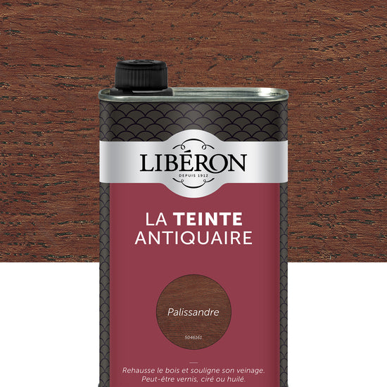 Pot de teinte Libéron La Teinte Antiquaire, teinte Palissandre