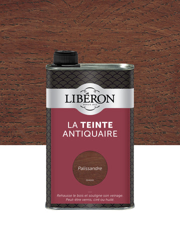 Pot de teinte Libéron La Teinte Antiquaire, teinte Palissandre