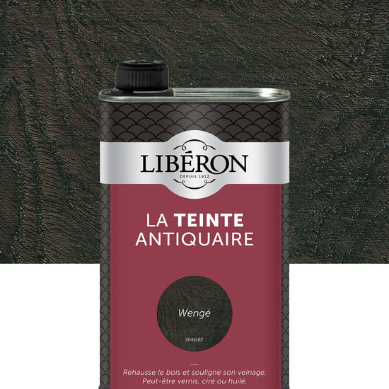 Pot de teinte Libéron La Teinte Antiquaire, teinte Wengé
