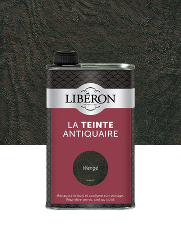 Pot de teinte Libéron La Teinte Antiquaire, teinte Wengé