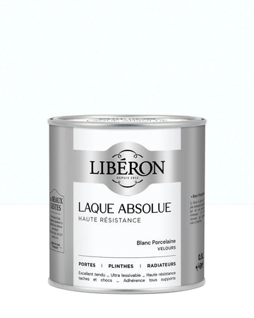 Peinture Boiseries - Laque Absolue - BLANC PORCELAINE