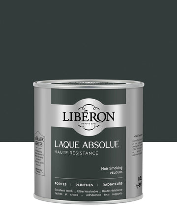 Peinture Boiseries - Laque Absolue - NOIR SMOKING