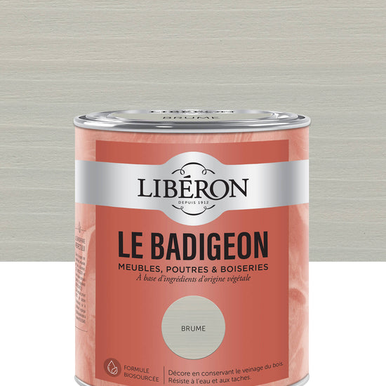 Pot de lasure intérieure Libéron Le Badigeon, teinte Brume