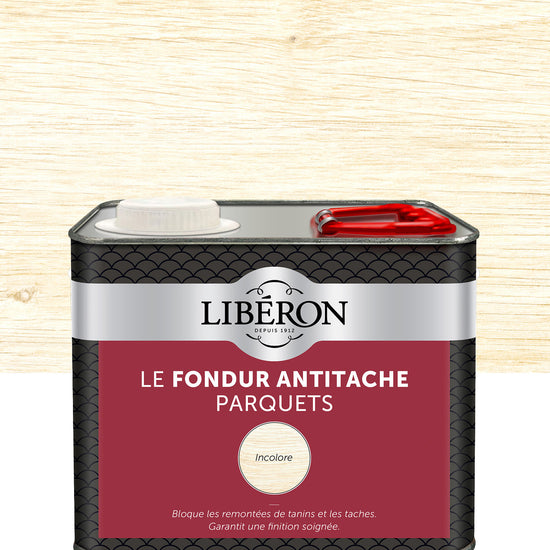 Pot du Fondur Antitache Parquets Libéron, teinte Incolore