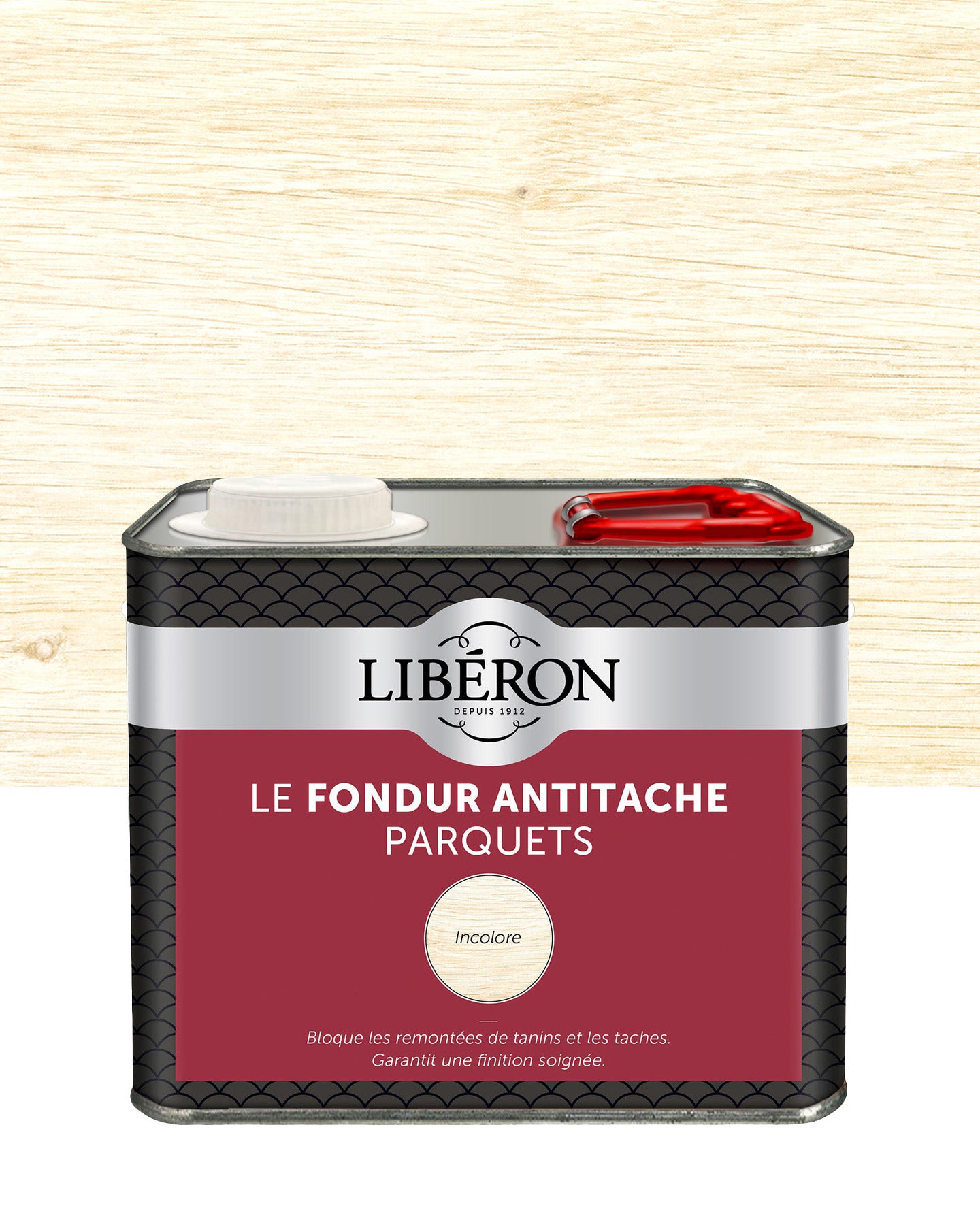 Pot du Fondur Antitache Parquets Libéron, teinte Incolore