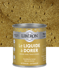 Pot de vernis Libéron Le Liquide à Dorer, teinte Compiègne Brillant