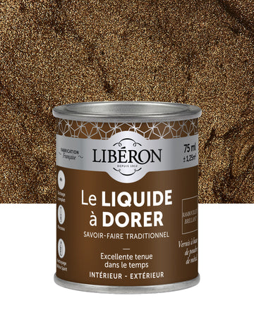 Pot de vernis Libéron Le Liquide à Dorer, teinte Rambouillet Brillant