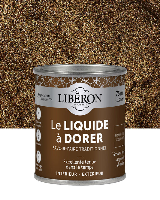 Pot de vernis Libéron Le Liquide à Dorer, teinte Rambouillet Brillant
