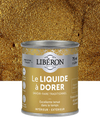Pot de vernis Libéron Le Liquide à Dorer, teinte Trianon Brillant