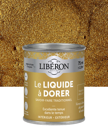 Pot de vernis Libéron Le Liquide à Dorer, teinte Trianon Brillant