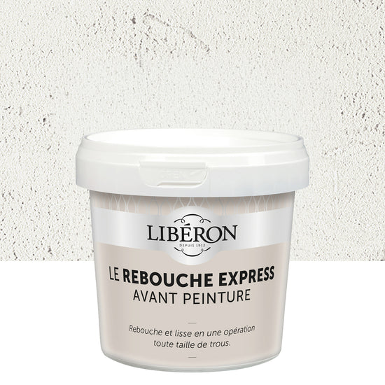 Pot de Rebouche Express avant peinture Libéron, teinte Blanc