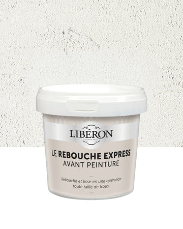 Pot de Rebouche Express avant peinture Libéron, teinte Blanc