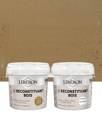 Pots de Reconstituant Bois Libéron, teinte Chêne Moyen