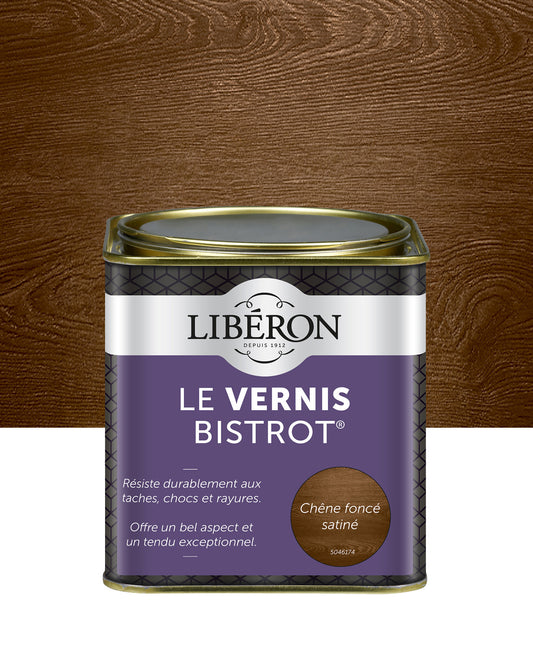Le Vernis Bistrot - Satin - CHENE FONCE