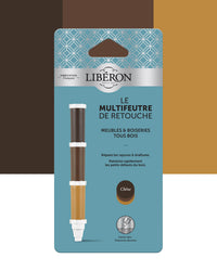 Pack de 3 unités du feutre Libéron Le Multifeutre de Retouche, teinte Chêne